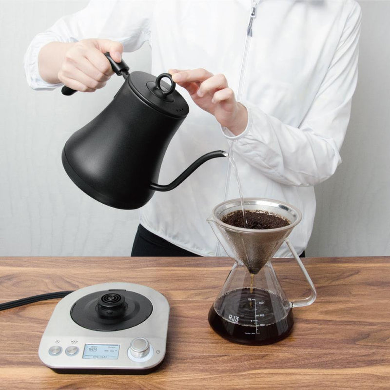 Electric Pour-Over Kettle by OVALWARE is your best companion when doing home pour-over brewing