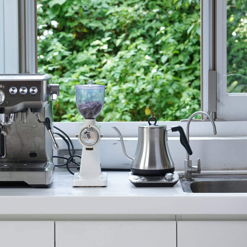 Electric Pour-Over Kettle in beautiful kitchen setting, your kitchen