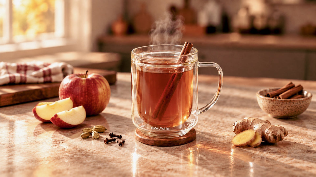 Starbucks' New Chaider, Made at Home (Chai Meets Apple Cider)