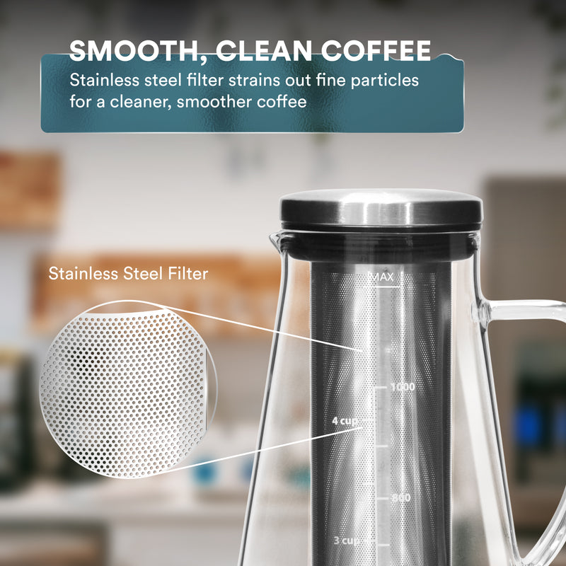 Ovalware cold brew top
