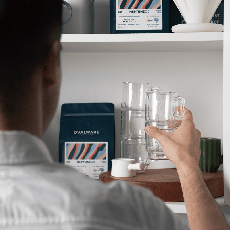 Stackable design, keeping your kitchen counter neat