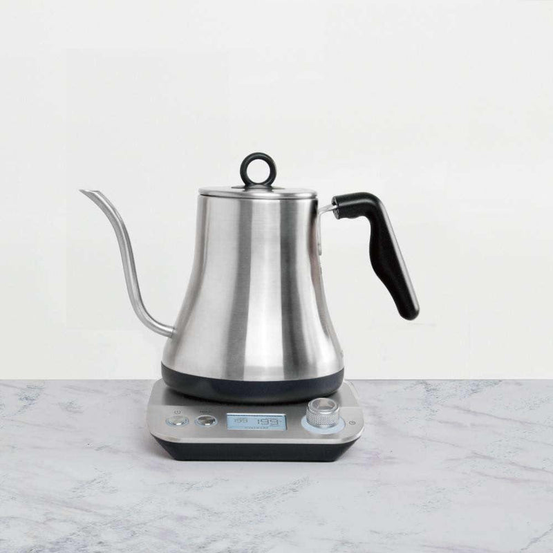 220VElectric coffee pot Fine mouth brew coffee pot Pour Over Coffee Tea  Kettle Gooseneck Pot600ml EU plug